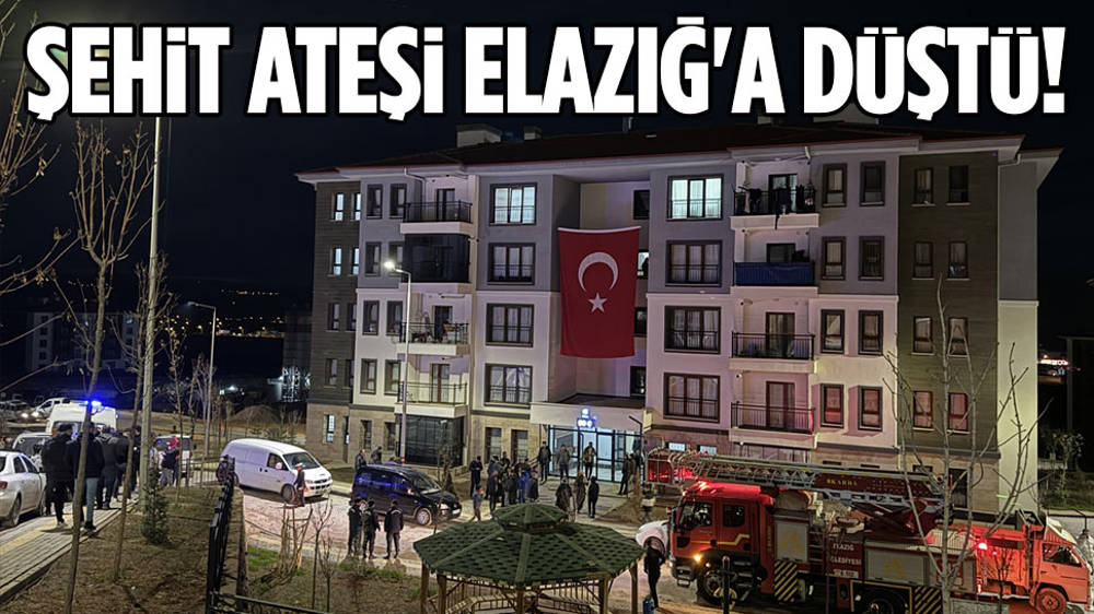 Elazığ Güneykent Mahallesi’ne acı haber ulaştı