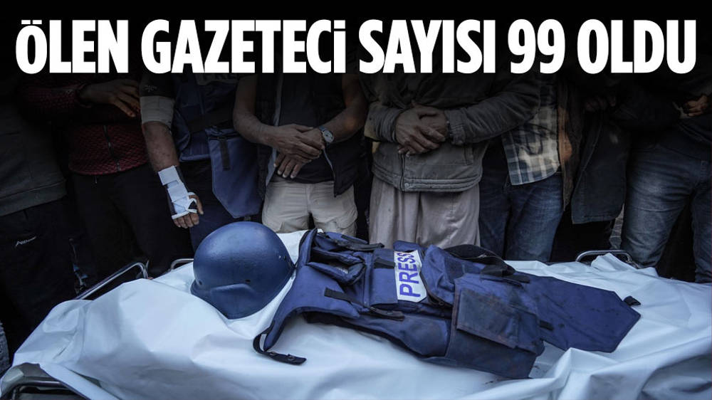 Öldürülen gazeteci sayısı 99’a yükseldi