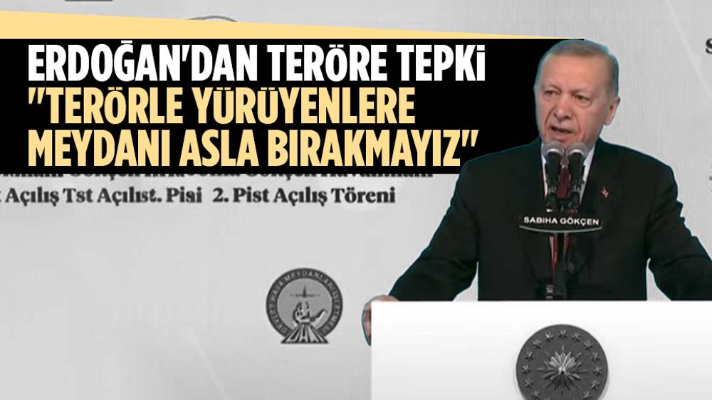 Erdoğan, ''Projeye çamur atmak CHP'nin milli sporudur''