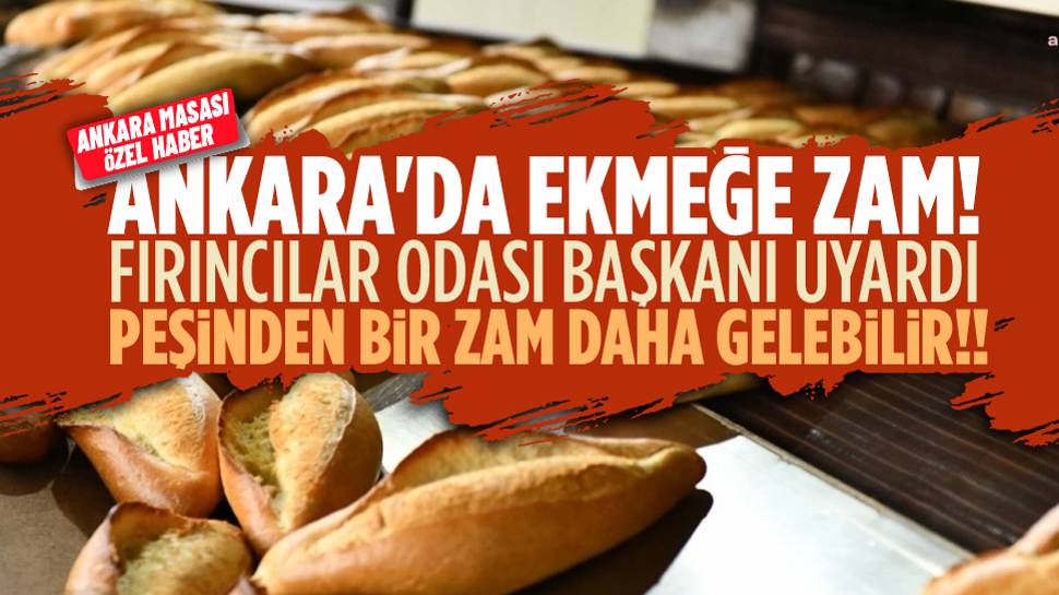 Ankara Da Ekme E Yeni Y L Zamm