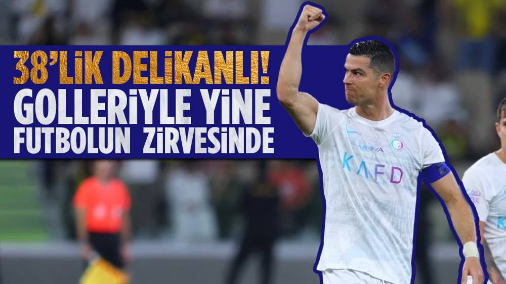  Cristiano Ronaldo 2023'ün en golcüsü oldu