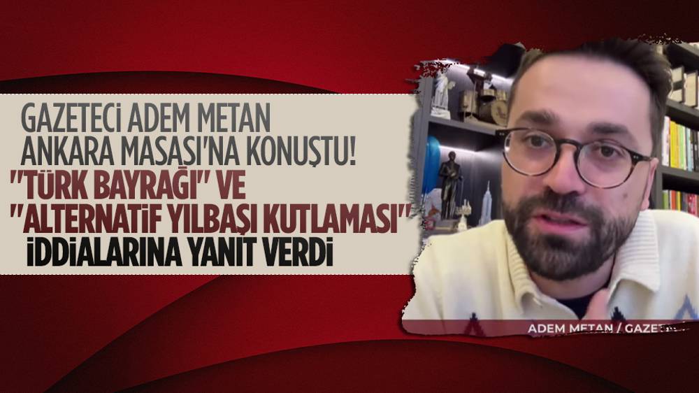 Gazeteci Adem Metan: "Ne parti propagandası, ne alternatif yılbaşı kutlaması, İstanbul'un kalbinden bir mesajdı"