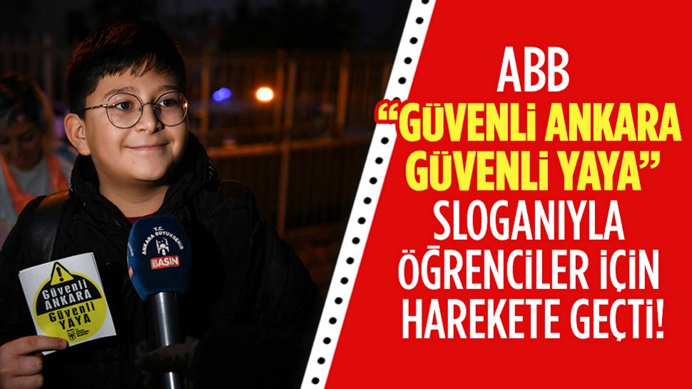 ABB'den öğrencilere reflektörlü çıkartma ve kol bantları!