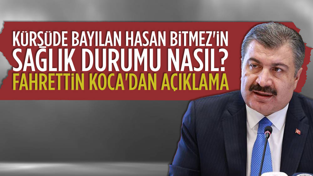 Bakan Koca'dan Hasan Bitmez açıklaması!