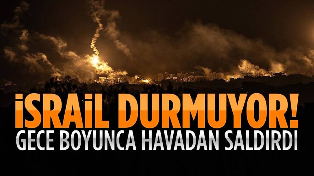 İsrail'in hava saldırılarında çok sayıda kişi öldü ve yaralandı