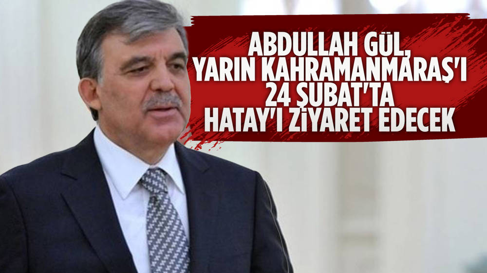 Abdullah Gül, deprem bölgesine gidiyor! 