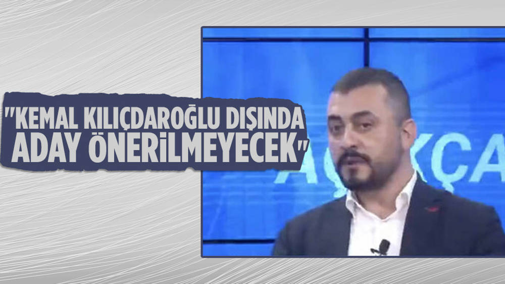 CHP'li Eren Erdem'den aday açıklaması! ''Başka isim önerilmeyecek''