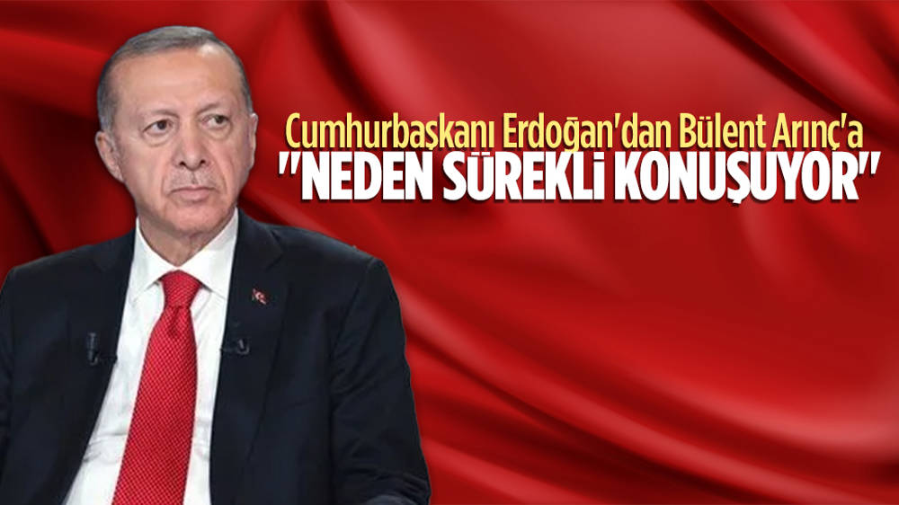 Cumhurbaşkanı Erdoğan'dan Bülent Arınç'a seçim tepkisi iddiası