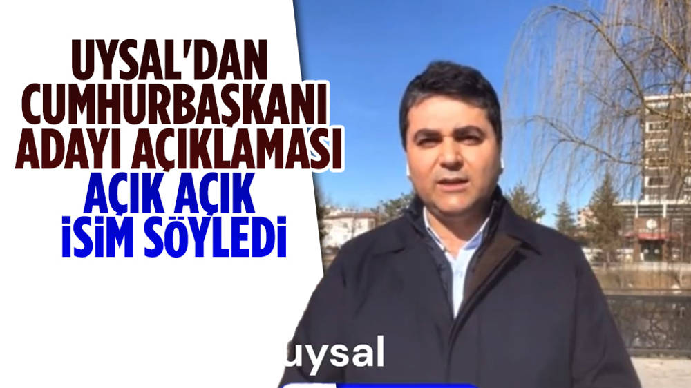 Demokrat Parti Genel Başkanı Gültekin Uysal Cumhurbaşkanı adayını açıkladı