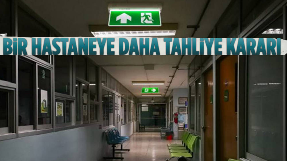 Devlet Hastanesi tahliye edilecek