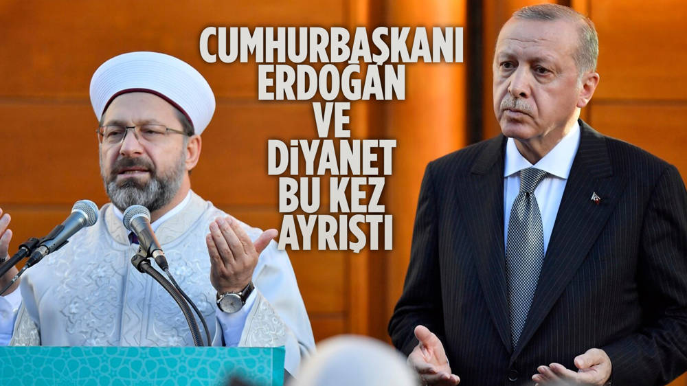 Diyanet deprem için “kader planı” diyen Cumhurbaşkanı Erdoğan’a katılmadı