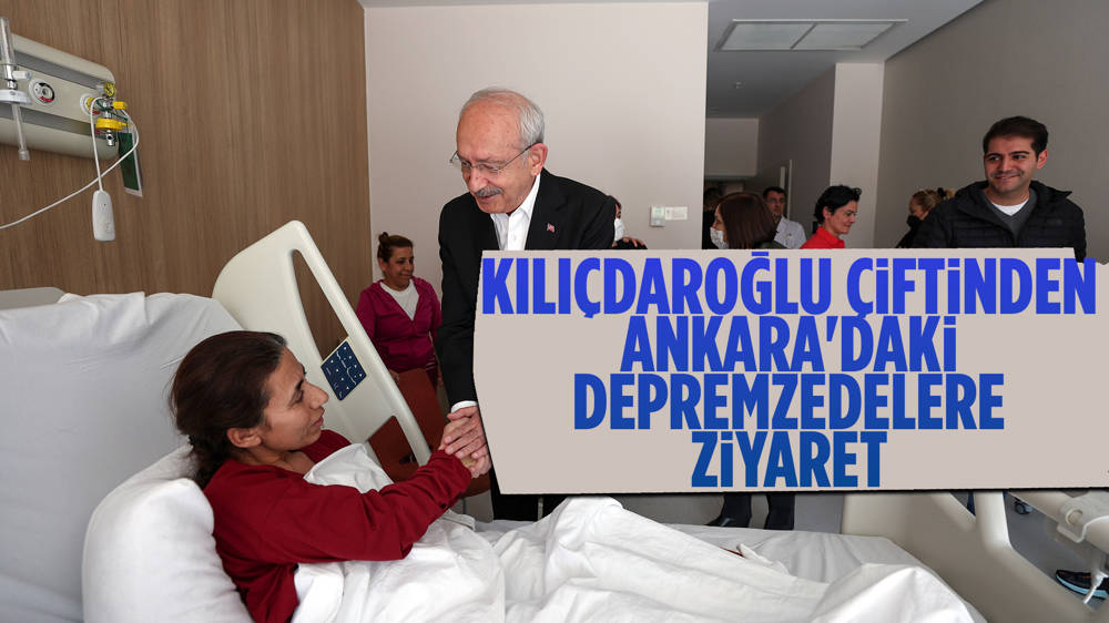 Kemal Kılıçdaroğlu'ndan depremzedelere ziyaret