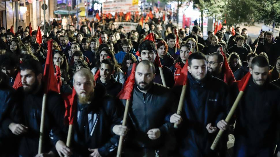 Yunanistan'da Antony Blinken protestosu...