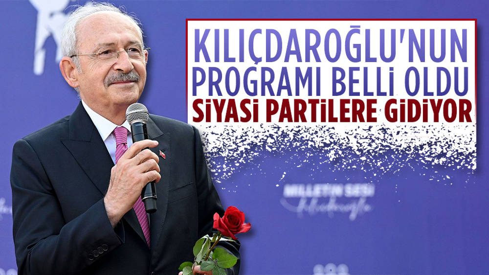 Kemal Kılıçdaroğlu'nun siyasi partilere turu başlıyor