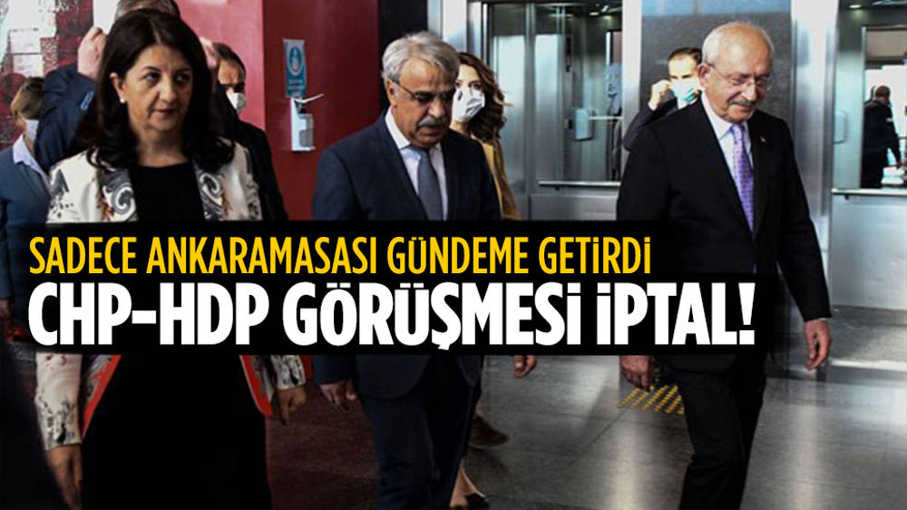 Şehitleri Anma Günü’ndeki CHP-HDP buluşması iptal