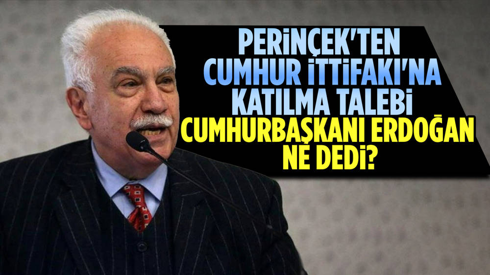  Doğu Perinçek, Cumhurbaşkanı Erdoğan'la görüşmesinin detaylarını paylaştı