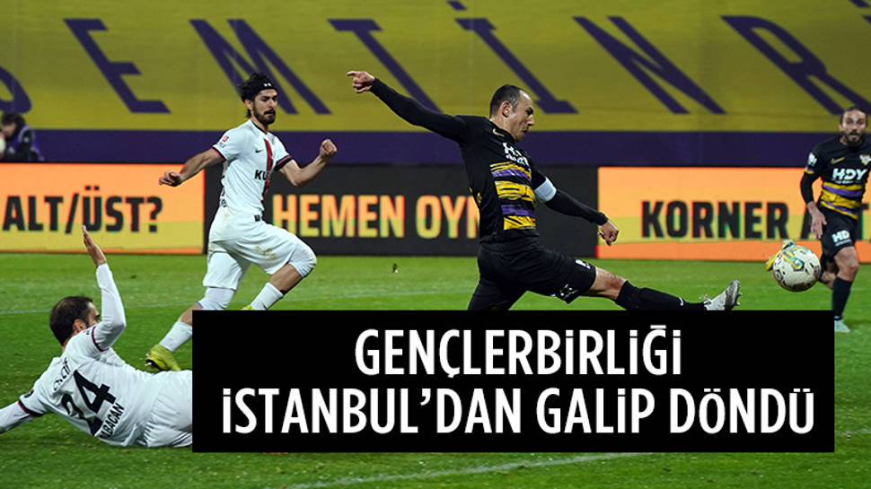 Gençlerbirliği, Eyüpspor'u 2-0 mağlup etti