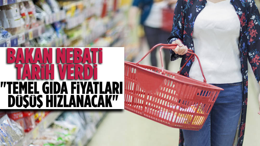 Nureddin Nebati "Temel gıda fiyatları düşecek"