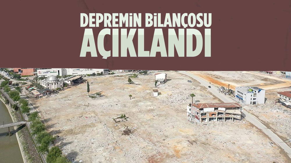 Tarım ve Orman Bakanı Vahit Kirişci depremin bilançosunu açıkladı