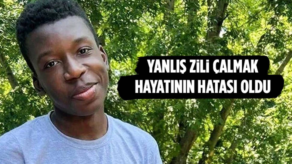 Yanlış zili çalan 16 yaşındaki çocuk vuruldu