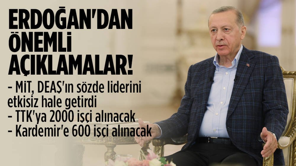 Erdoğan: MİT, DEAŞ liderini etkisiz hale getirdi