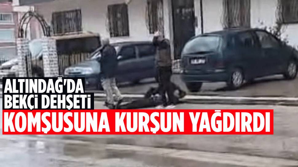 Komşuların kavgasında kan aktı