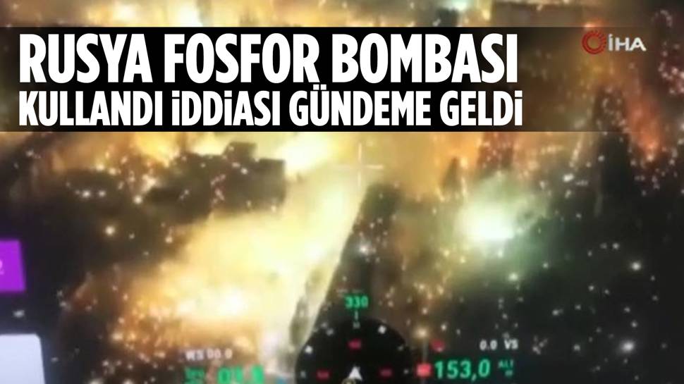 Ukrayna'dan fosfor bombası iddiası