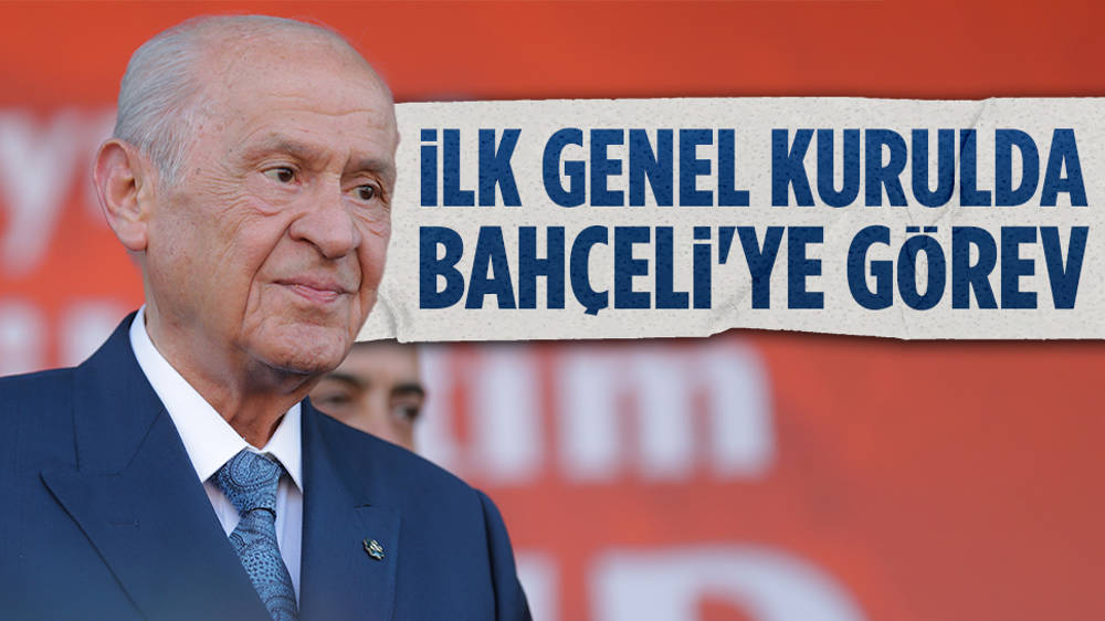 TBMM'yi Devlet Bahçeli açacak