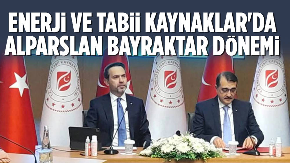 Alparslan Bayraktar, görevi teslim aldı! 