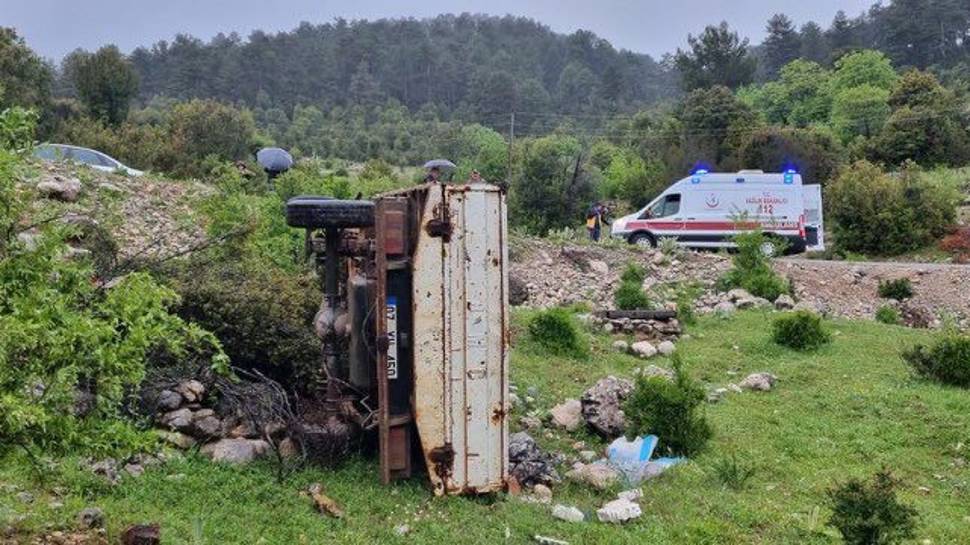 Isparta Sütçüler'deki trafik kazasında Rafet Çürük hayatını kaybetti