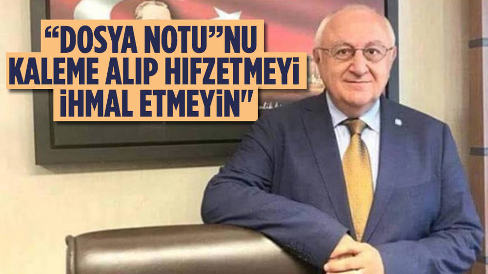 İYİ Parti Genel Başkan Yardımcısı Erozan'dan Dışişleri Bakanlığı çalışanlarına talimat