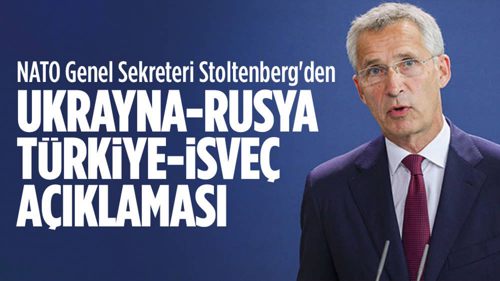 Stoltenberg: Müttefikler, Ukrayna'nın NATO’ya girmesinde hemfikir