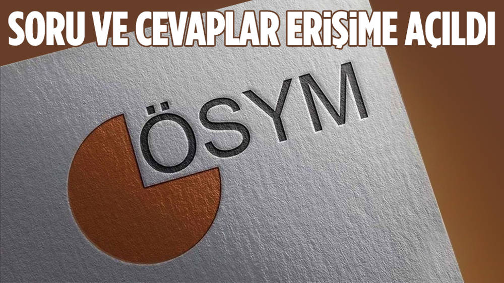 2023-YKS Soru Ve Cevapları Erişime Açıldı