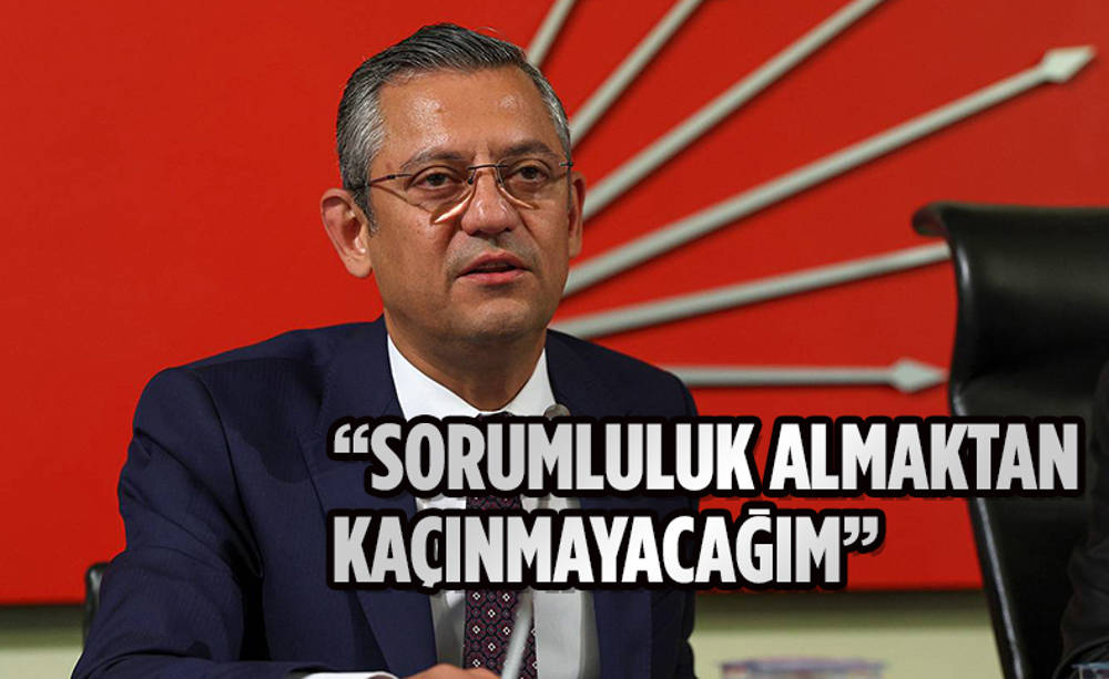 CHP Grup Başkanı Özgür Özel'den adaylık açıklaması