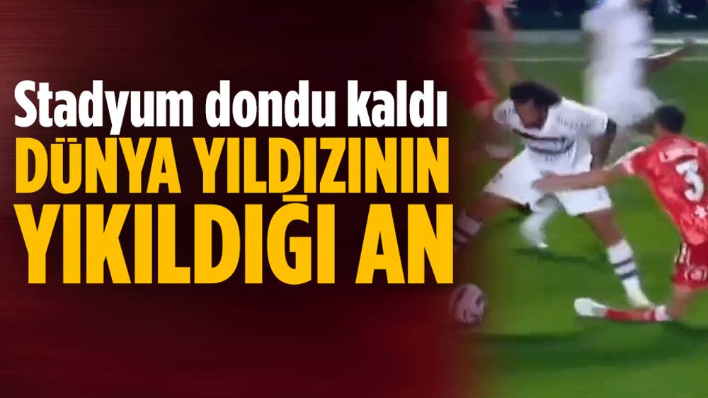 Dünya yıldızı sol bek Marcelo rakibinin ayağını kırdı