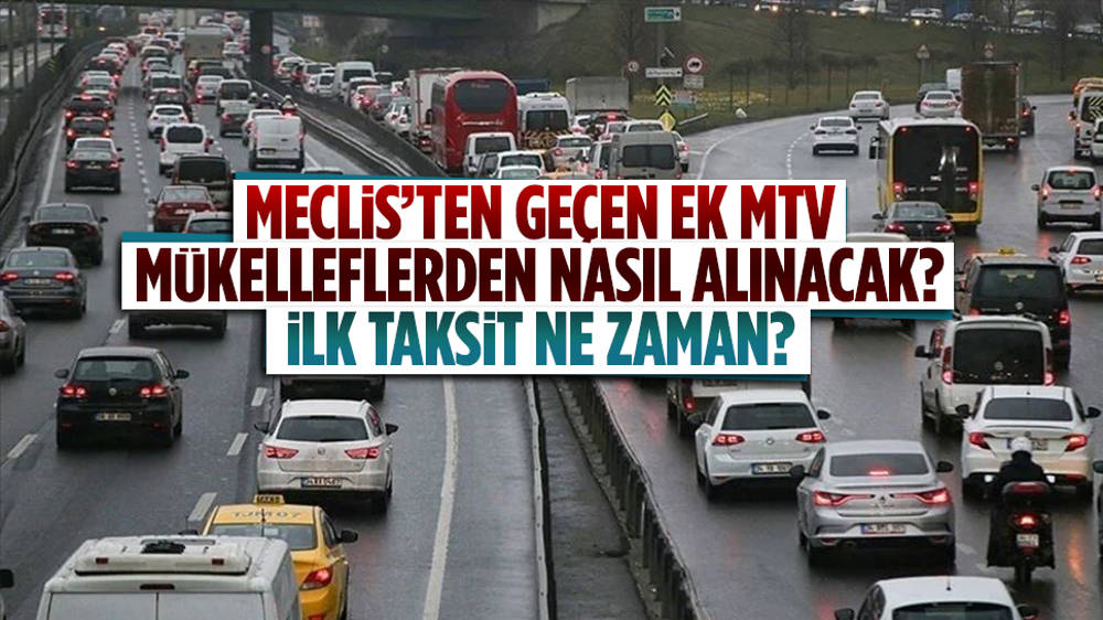 MTV taksidi ne zaman ödenecek?