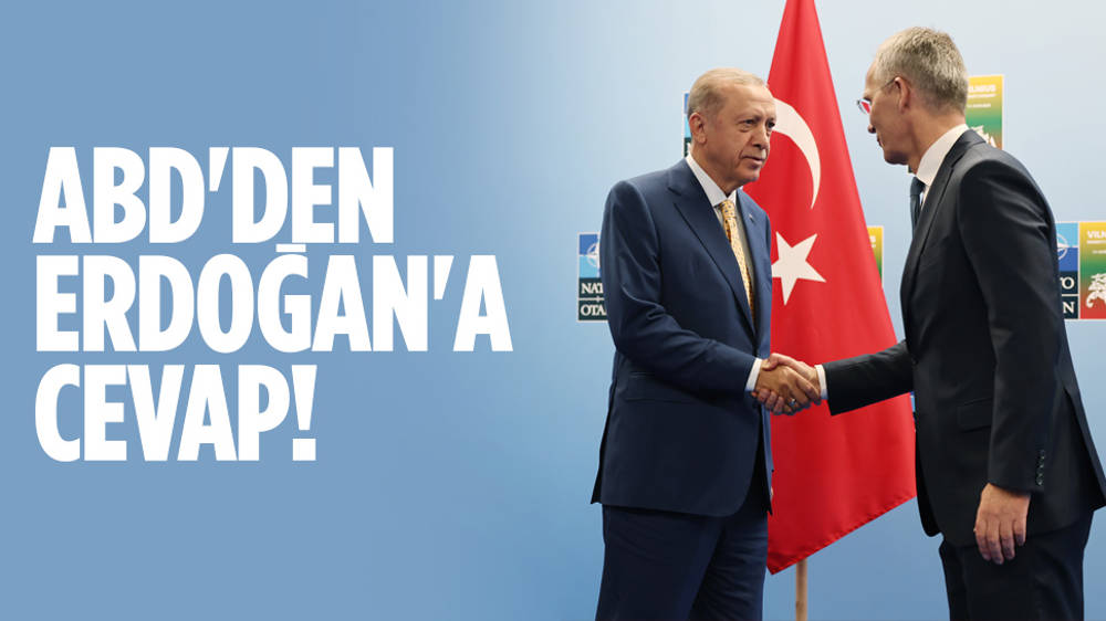 ABD’den Erdoğan’ın sözlerine cevap!