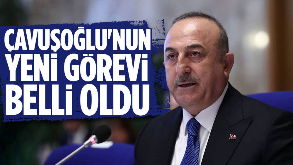 Çavuşoğlu'nun yeni görevi belli oldu