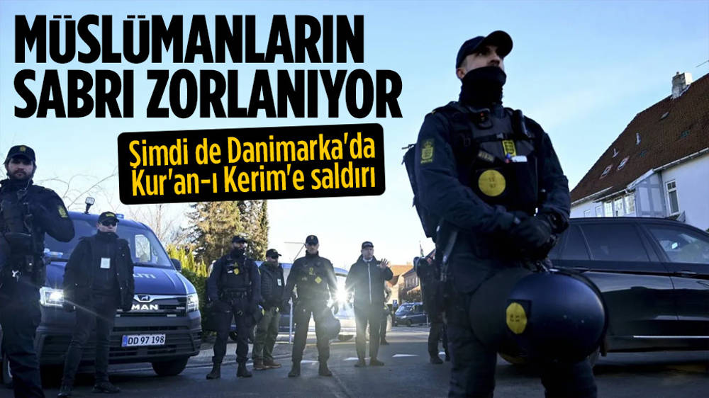 Danimarka'da Kur'an-ı Kerim yakma provokasyonu