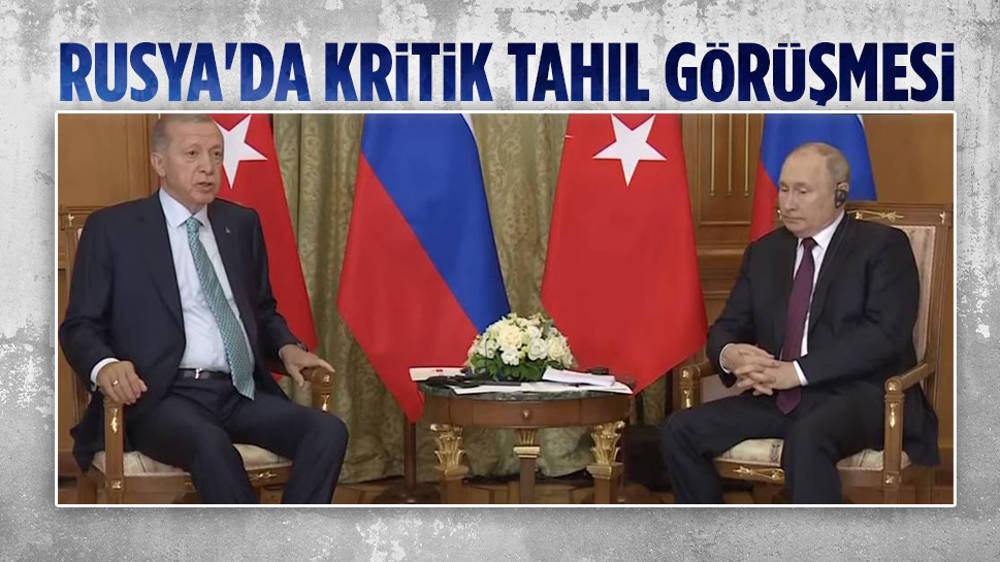 Erdoğan ile Putin görüştü 