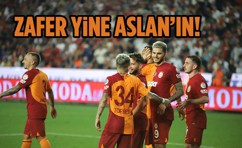 Galatasaray, Gaziantep FK'yı 3-0 Yendi