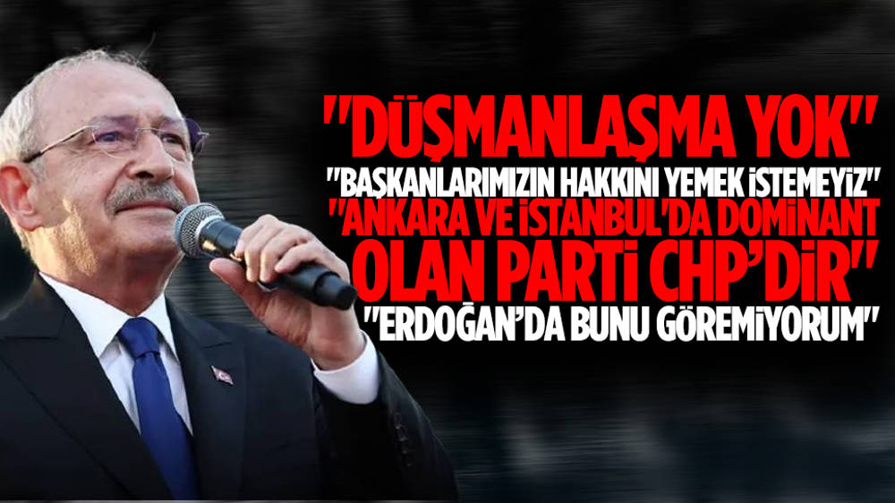 Kılıçdaroğlu'ndan HÜDA PAR ve yerel seçim çıkışı 