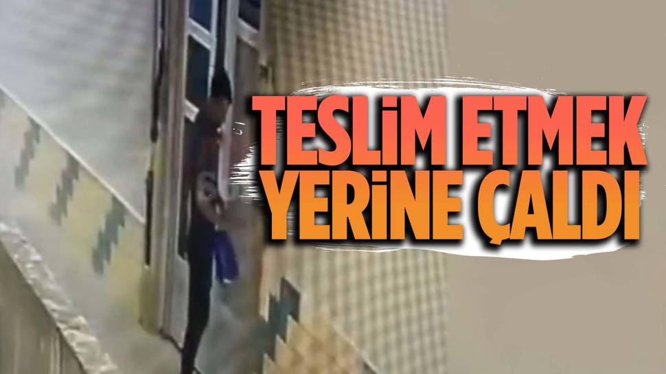 Kargocu teslim edeceği ürünü böyle çaldı