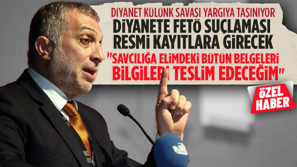 Diyanetin suç duyurusunda bulunduğu AK Partili Külünk savcıya ifade verecek