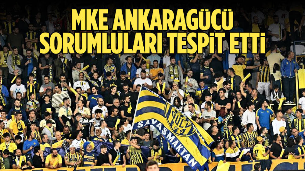 Ankaragücü "izdiham" krizinin sorumlusunu buldu