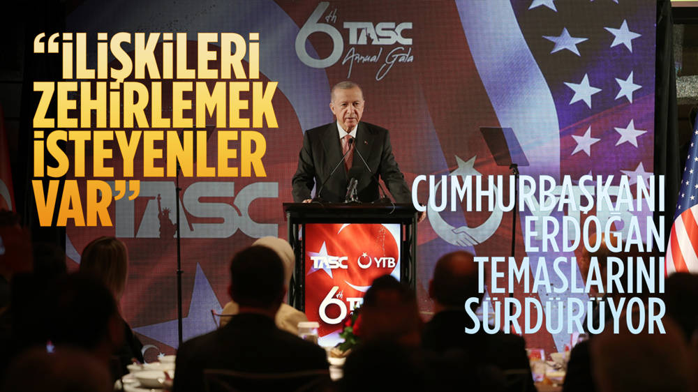 Cumhurbaşkanı Erdoğan, TASC tarafından düzenlenen programa katıldı