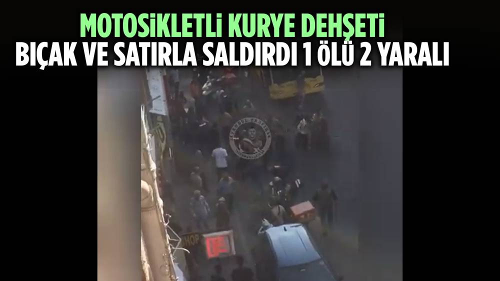 Motosikletli kurye tartıştığı şoförü bıçaklayarak öldürdü