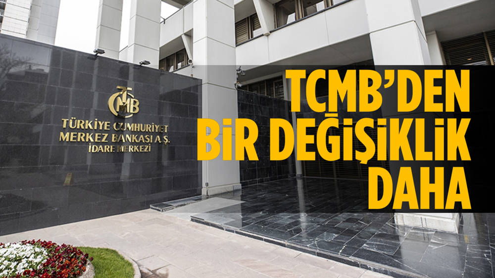 TCMB'den değişiklik kararı...