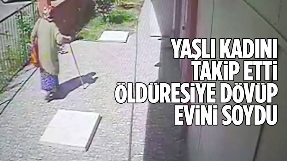 Yaşlı kadını darp edip yağmalayan zanlı yakalandı