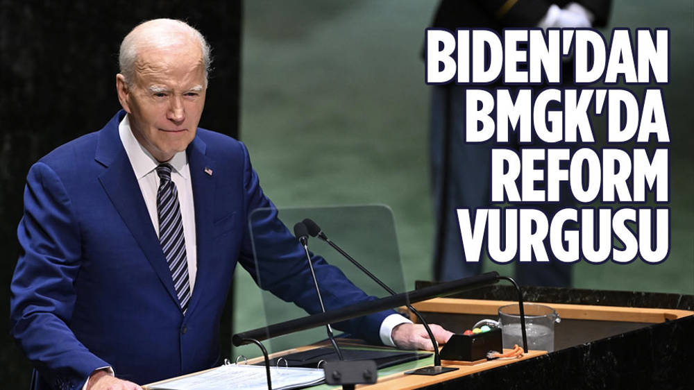 Biden’dan BMGK’da “reform” vurgusu